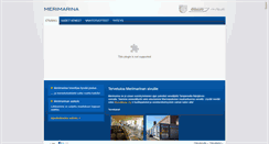 Desktop Screenshot of merimarina.fi