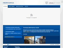 Tablet Screenshot of merimarina.fi